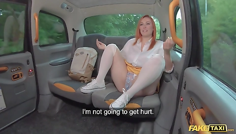 Sexy brunette fucked in her holes