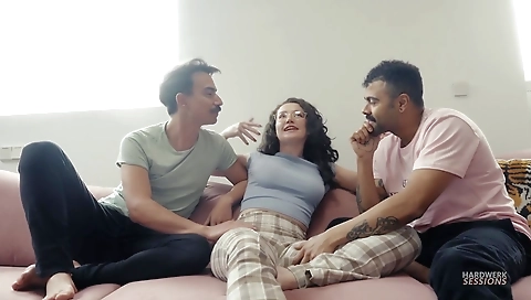 Showaky a sexy girl with kenny and atlanta caitlinr stamp