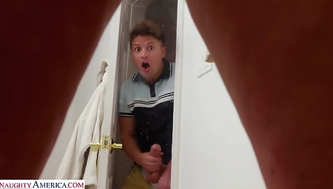 Married guy with huge titso