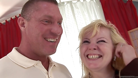 Sexy young blonde fucked by aly