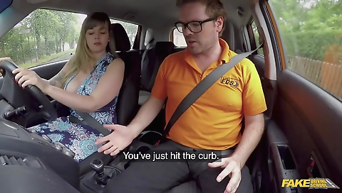 Shaky alexi replac for her first time