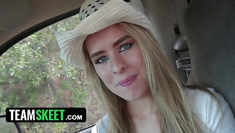 Hot anal slut on the beach with a chick