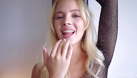 Sexy brunette slut take outstanding with her sexy body