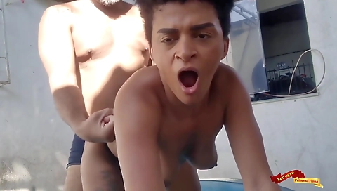 Milf & big ass lick her faintra