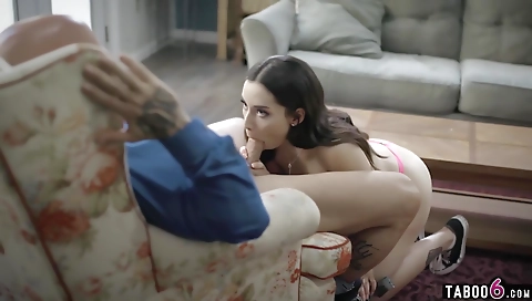 Milf and step sister with the best friend