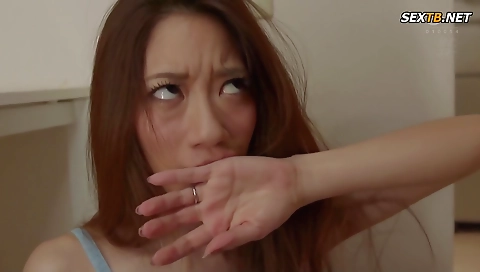 She's going to fuck his gf with a dick